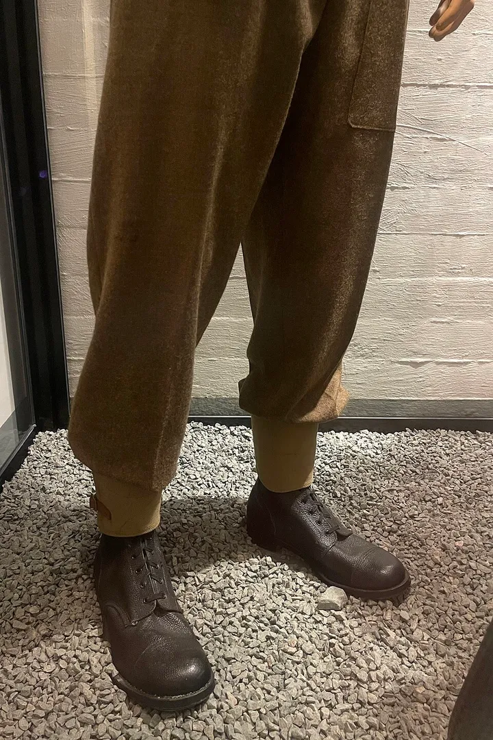 Battle Dress — ekspozycja muzealna (Bergenhus)